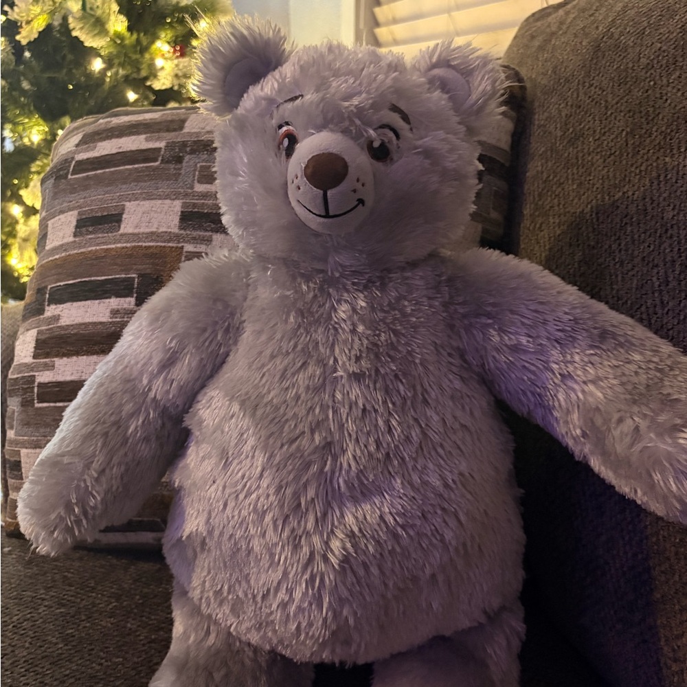 Adorable Gray Teddy Bear Plush Toy build a bear